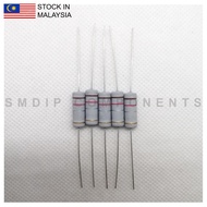 5PCS 0.12R ±5% 3W, Through Hole Resistor