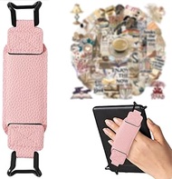 Kindle Pink PU Leather Hand Strap Holder Elastic for 6-8 Inch Ebook Reader & Tablet, 50 Retro Readin