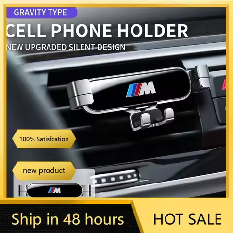 -Car Phone Holder Car Air Vent Phone Support For iPhone Xiaomi Huawei Samsung For BMW 5 Series X3 X5