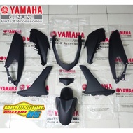 Paket Full Set Body Halus Nmax Old Lama 2015-2019 Hitam Doff Original