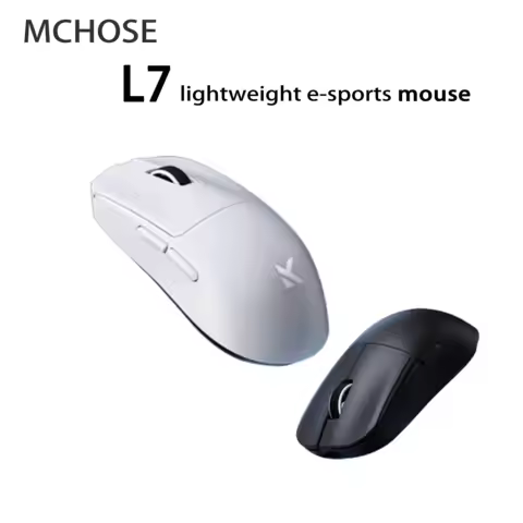 MCHOSE L7 Pro Wireless Gaming Mouse L7 Ultra PAW3395 26K Sensor Dual 8K Polling 39g Ultra-Lightweigh