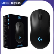 เมาส์สำหรับเล่นเกมส์ไร้สาย Logitech G PRO เซ็นเซอร์ HERO 25K 25,600 DPI,RGB,น้ำหนักเบาเป็นพิเศษ,4ถึง8ปุ่มตั้งโปรแกรมได้แบตเตอรี่อายุการใช้งานยาวนานออนเมมโมรี่บอร์ดที่สร้างขึ้นสำหรับ E-Sport