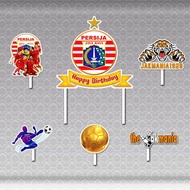 Cake Topper Persija Jakarta happy birthday