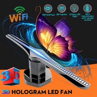 New 3D Holographic Advertising Machine 224 Lamp Beads LED Rotating Display WiFi Holographic Projecto