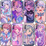 for OPPO A80 A83 A1 A91 F15 A92 A72 A52 A92S A93 A94 A95 A96 K12X TPU Black shell Soft Phone Case Pr