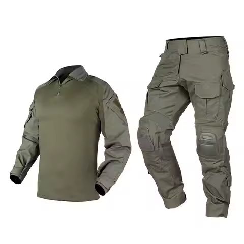 GEN 3 Combat Suits BDU Camouflage Men Uniform G3 Tactical Clothes Sport Men Clothing Black Cotton We