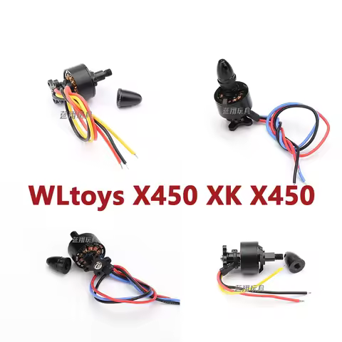Wltoys X450 XK X450 RC Aircraft Spare Parts X450-0007 / X450-0008 / X450-0009 CW CCW Motor / CW CCW 