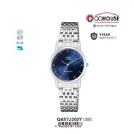 Q&Q QNQ QQ QA57 QA57J QA57J202 QA57J202 QA57J202Y ANALOG ORIGINAL WATCH WOMEN'S WATCH STAINLESS STRA