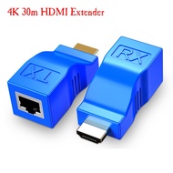 [HOT Electronics 678] 1080P Up to 30m HDMI-compatible Extender HDMI-compatible to RJ45 Extension LAN Network CAT5e / 6 UTP LAN Ethernet Cable