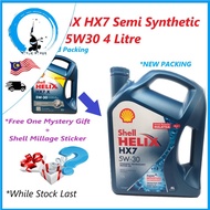 Shell Helix HX7 5W30 4L  Semi Synthetic (with Free Gift) NJW