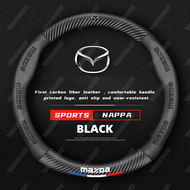 【สำหรับ MAZDA 】ฝาพวงมาลัยของแท้ | CX-5เข้ากันได้ดีมากกับ CX-3 Mazda2 Mazda3 CX-30 | ป้องกันการลื่นแล