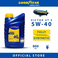GOODYEAR MOTORCYCLE Fully Synthetic 4T  S 5W40 800ML  VICTOR 4T Motorbike Engine Oil