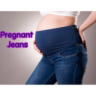 Bundle Pregnant Jeans Maternity Jeans Pants Seluar untuk Wanita Hamil Mengandung