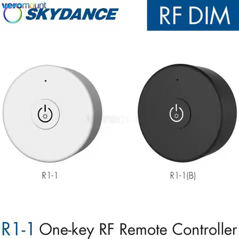 Skydance R1-1 1 Zone 2.4G RF Wireless 1key Portable Dimming Remote Switch for Skydance Single Color 