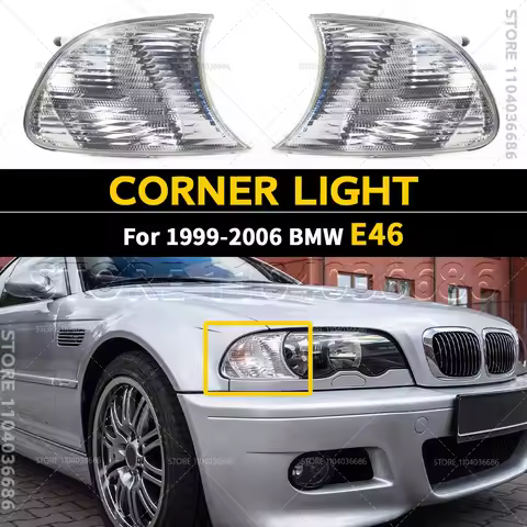 For 1999-2006 BMW 323Ci 325Ci 328Ci 330Ci (E46) Turn Marker Signal Blinker Corner Parking Light Lamp