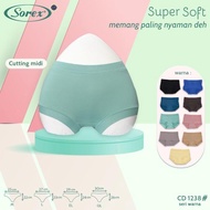 [3pcs] [6pcs] [12 pcs] grosir hemat cd celana dalam wanita sorex 1238 1239 1251 1257 1255 supersoft 
