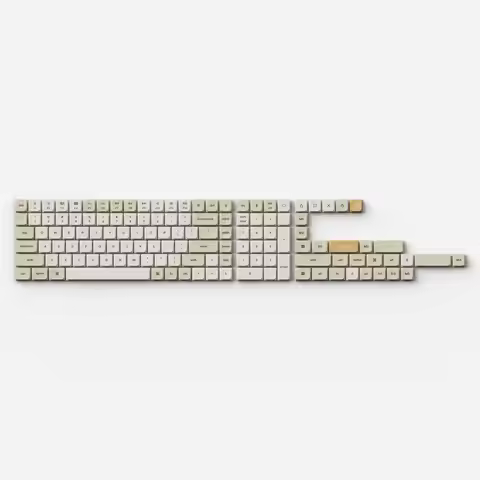Keychron Low Profile Double Shot PBT LSA Keycap Set Version 2 for Custom Mechanical Keyboard