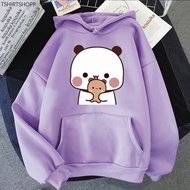 Bubu and Dudu Hoodie Women Harajuku Aesthetic Graphic Funny Kawaii Hoodies Unisex Anime Cartoon Casual Pullover Sweatshirt Korea