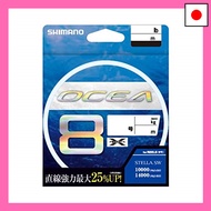 Shimano Ocea 8 Fishing Line, 300m, Size 6.0, SW Navy, LD-A71S