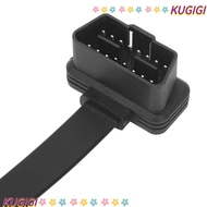 KUGIGI OBD2 Extension Cable, ABS 16Pin OBD2 Splitter Cable, Stable 1 To 3 Port Individual Power Swit