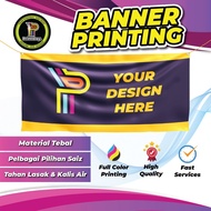 BANNER PRINTING | BISNES MAKANAN, IKLAN, EVENT