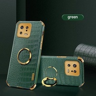 For Xiaomi 13T Pro 5G Case Crocodile Texture Car Magnetic Stand Leather Cover Xaomi 13 T Mi 13 TPro 