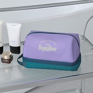 New Travel Cosmetic Bag Storage 1/2 layer Toiletry Bag Large Capacity Make Up Organizer Bags