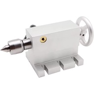 MT2 65mm Tailstock,Morse Taper 2 Live Center Height Woodworking Lathe Chuck Handle For Rotary Table 