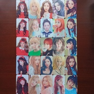 Red Velvet 8th Anniversary Repackage Photocard Set Irene Seulgi Wendy Joy Yeri
