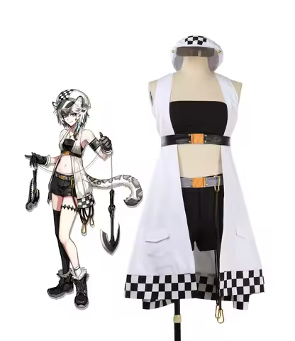 Arknights Cliffheart Operator Cosplay Costume Custom Made All Sizes