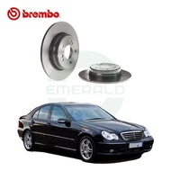BREMBO Rear Brake Disc (2pcs) For Mercedes Benz C-CLASS W203 C200K,C350, Mercedes Benz W210 E280,E30