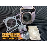 Cylinder BLOCK ASSY CERAMIC TDR MIO 66MM