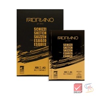Fabriano Schizzi Drawing Paper Skizzi 90G Adhesive Spine 1 Book
