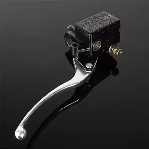 1Piece High Quality 22mm Black Brake Master Cylinder with Lever for Honda CX500 CX650 FT500 GL500 Br