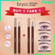 BIYA Root Dearwater Liquid Eyebrow Pencil Ultra Fine Soft Brush Tip Lasting Non-fading