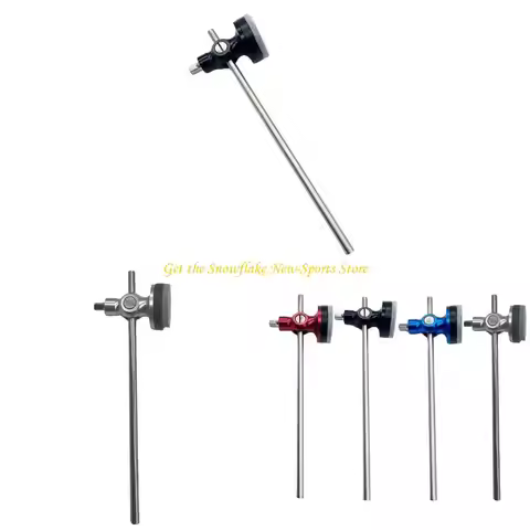 Adjustable Bass Drum Pedal Beater Aluminum Alloy Hammer Head Kick Drum Foot Pedal Beater Percussion 