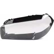 Left Right Car Headlight Lens Cover Compatible for BMW X3 E83 2004-2011 Clear Headlamp Cover Transpa