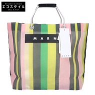 Marni [近全新] SHMHR08A01 TN296 STV28 MARNI FLOWER CAFE Marni Flower Cafe 條紋網紗 [二手]