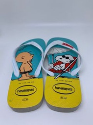 巴西🇧🇷直送 Havaianas Snoopy white 拖鞋 巴西碼43/44 即 歐洲45/46