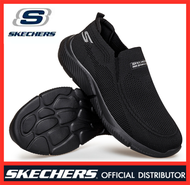 SKECHERS_Gowalk 5-รองเท้าผู้ชายรองเท้าลำลองผู้ชายรองเท้ากีฬาผู้ชายรองเท้าวิ่งกลางแจ้งดำ