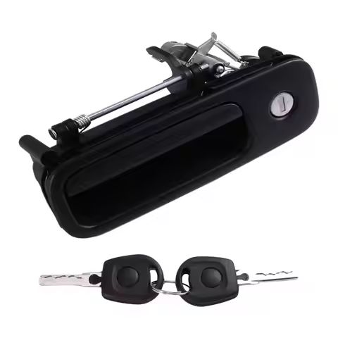 A70X-For VW GOLF 4 IV Lupo Seat Arosa 1997-2006 Tailgate Rear Outer Door Handle With Lock 2 Keys- 1J