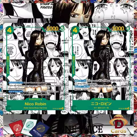 One Piece Cards manga Card The Dominance of God Set Nico Robin OP18-031 Hobby Collectible Anime Game