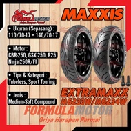 Maxxis Extramaxx 110 70-17 140 70-17 Sepasang Ban Maxxis R17 terbaru