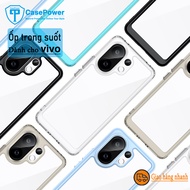 CasePower for Vivo V60 V50 Lite V40 Pro Y29 TX4 Y300T Clear Case TPU Acrylic Shockproof  Transparent