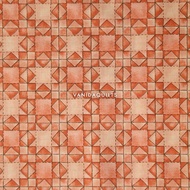 Imported American Cotton Fabric Genuine 1 Pattern Time To Stitch Size 1/2 Yard (45x110cm) Code TimeT