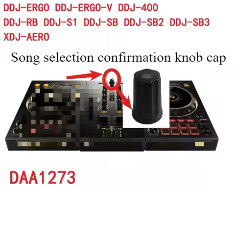 Pioneer DDJ400 SB FLX4 RB XDJR1DDJ-400 Song Selection Determination Knob Cap DAA1273 Setting Hat