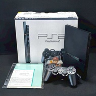 Ps2 Slim Original  Charcoal black SCPH-70000 CB  🕹Japan Boxes  งานกล่อง Ps2 Slim รุ่น 70000 CB