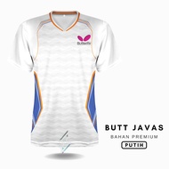 BPP-10 BUTT JAVAS | JERSEY PING-PONG PREMIUM DEWASA BAJU TENIS MEJA KAOS PING-PONG PRIA JERSEY PING-
