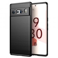 屯團百貨 - 黑色 - 適用 穀歌 Pixel6 手機殼 保護套矽膠軟殼套