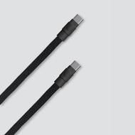 M.Power PD 100W 快速充電線 USB-C |全黑色 灰紫色